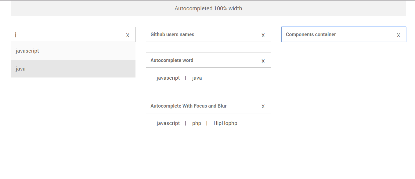 React Autocomplete Autosuggest Components Onaircode