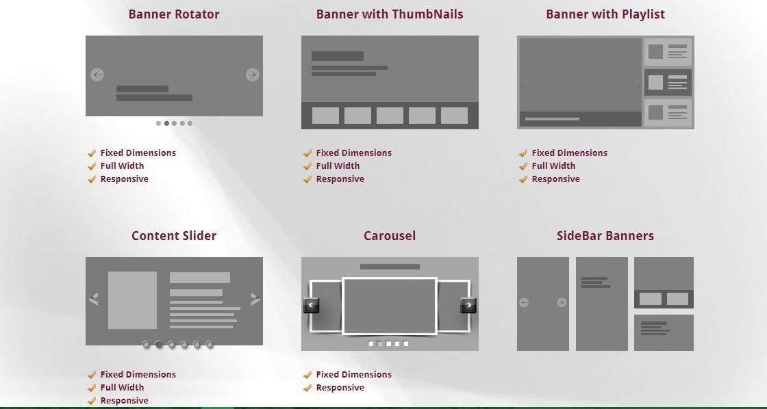 All In One Banner Jquery Slider