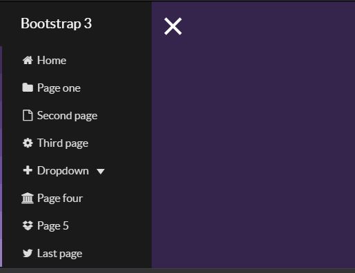 Awesome Bootstrap Sidebar Navigation