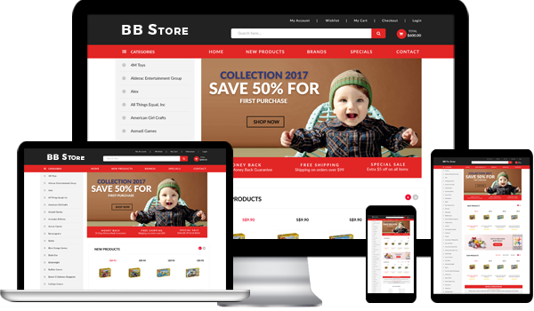 BB Ecommerce Store - Free WP Ecommerce Theme