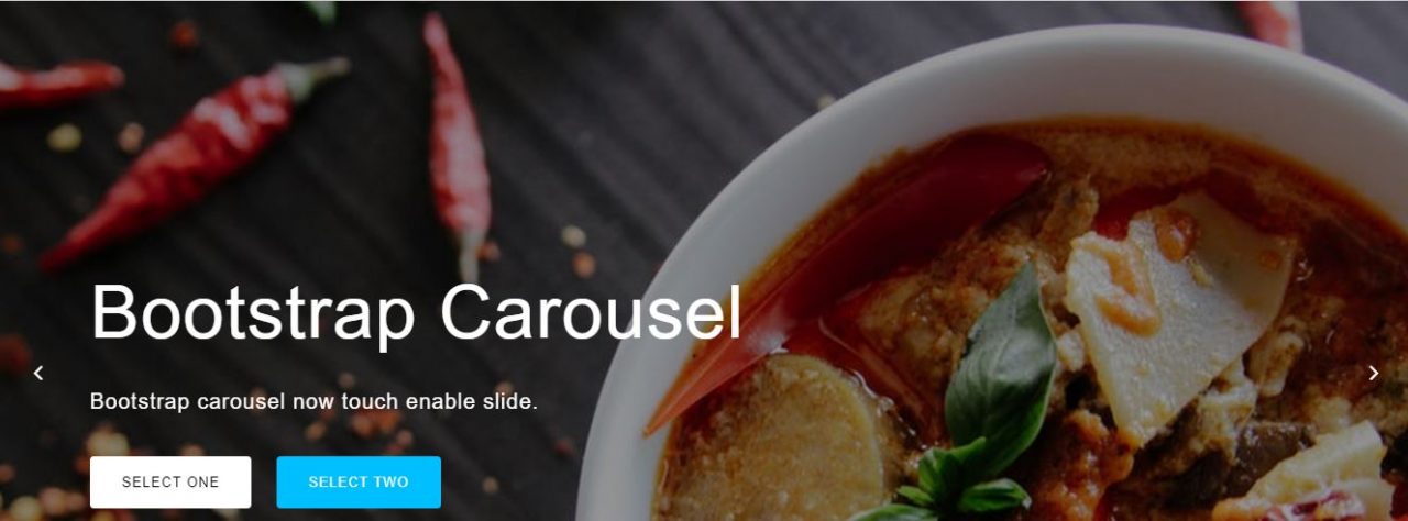 Bootstrap fade carousel touch slider