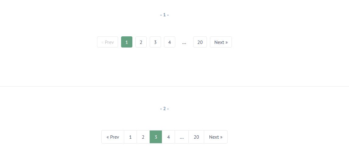 CSS html table css pagination example