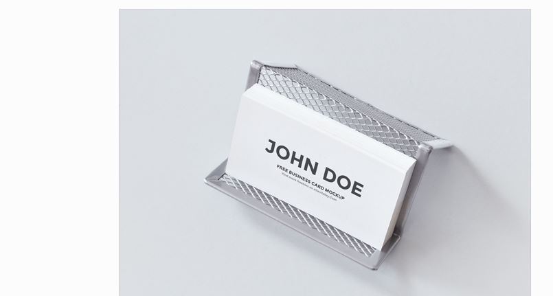 Clean Business Card Mockup