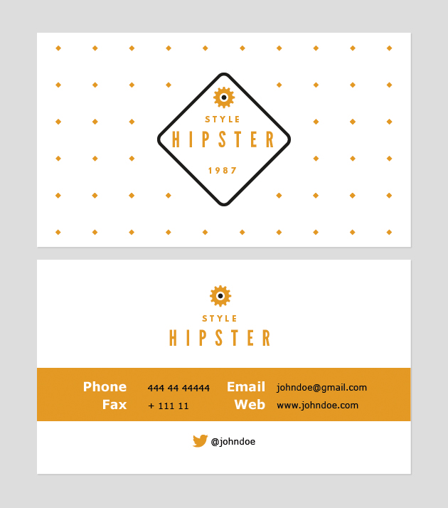 Clean Business Card Template