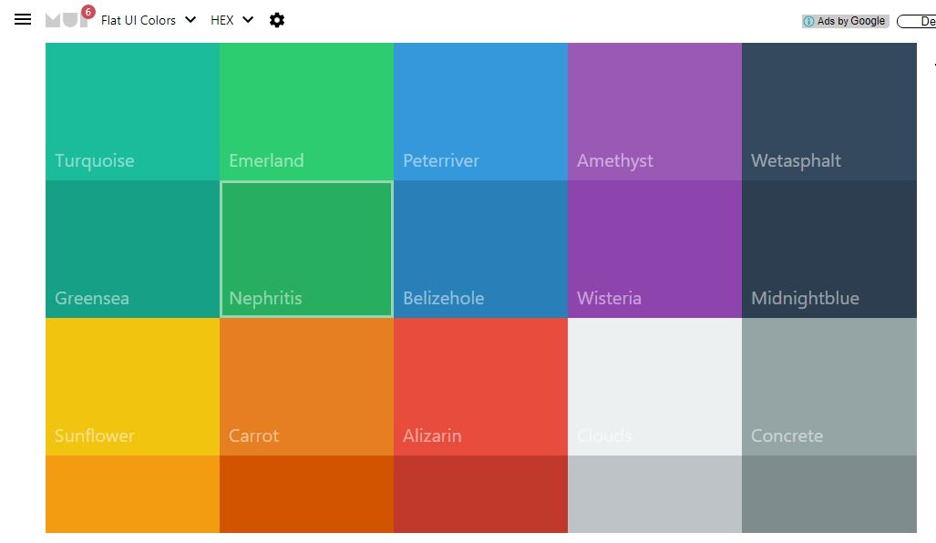 The Best List Of Material Design Color Palettes Tools