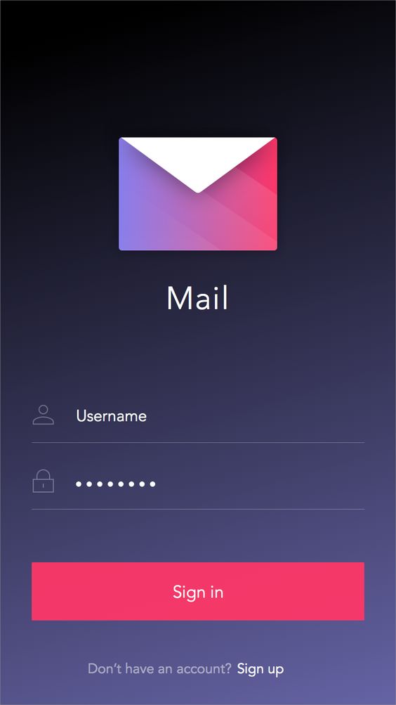 Login Mobile Material Design UI Form - Login and Signup Forms