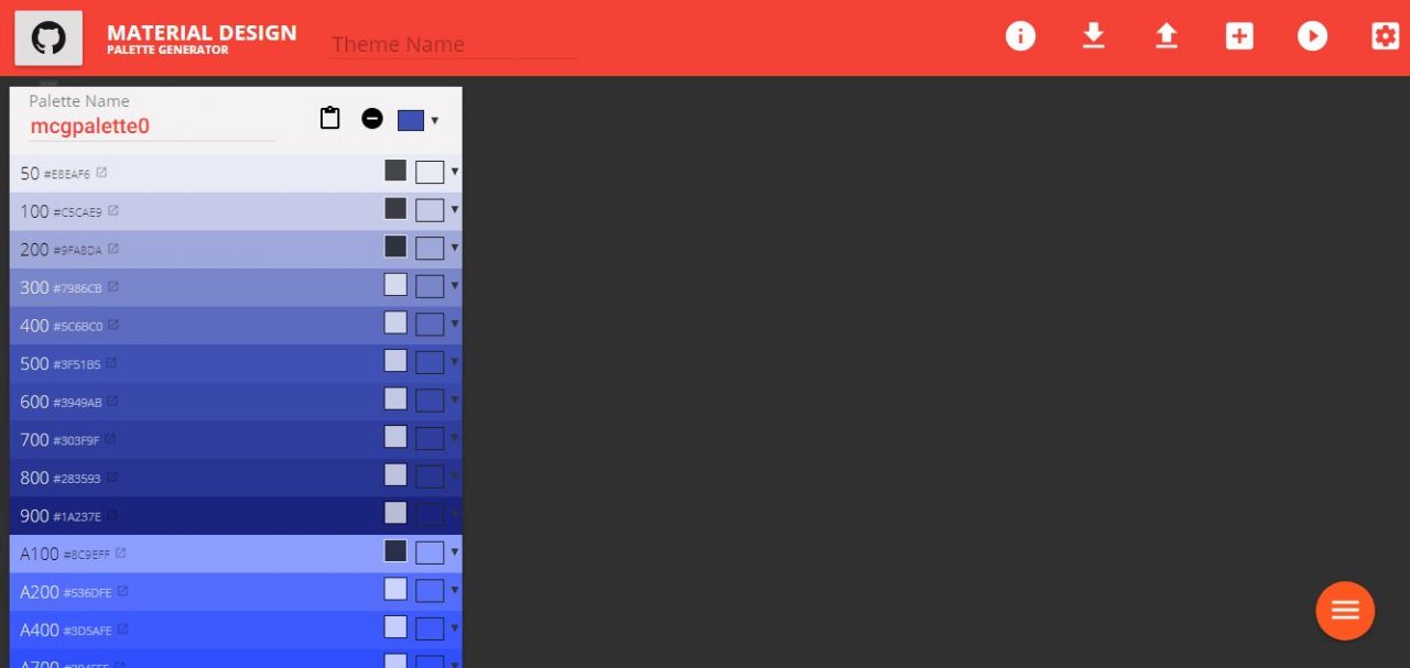 Mbitson -  Theme & Palette Color Generator