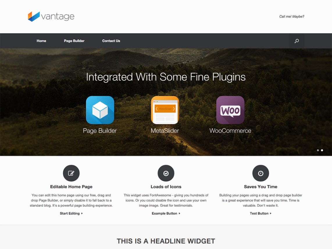 Vantage Multipurpose Theme