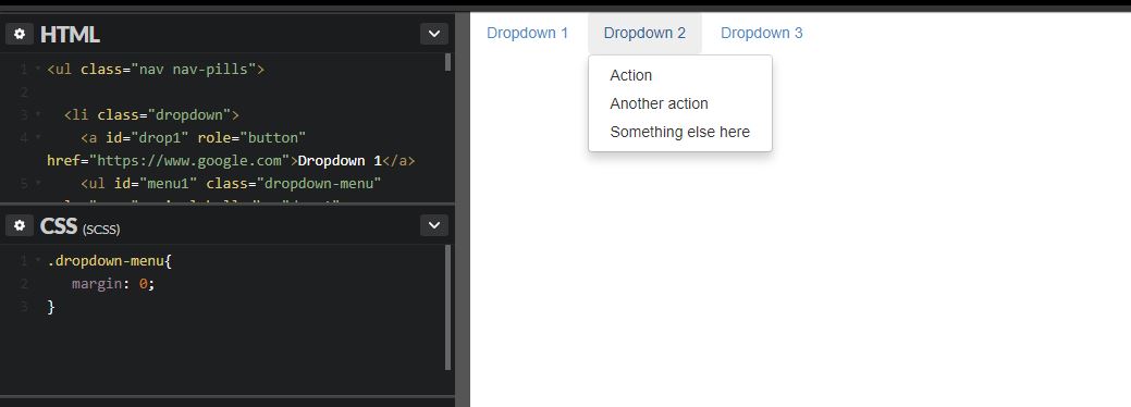 Bootstrap Dropdown Menu on Hover