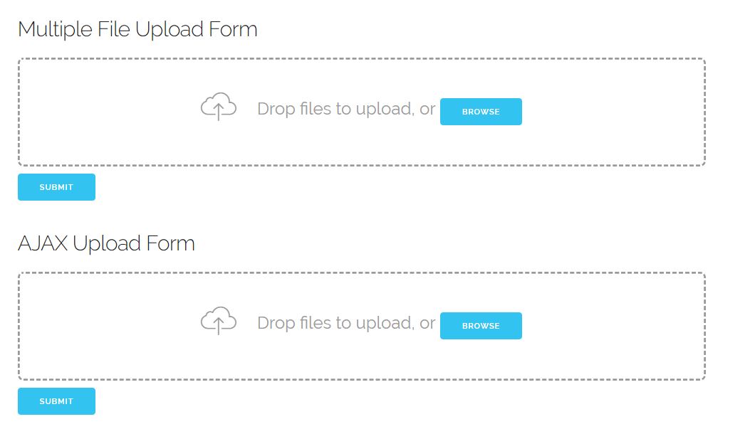 Html5 drag and drop files jquery