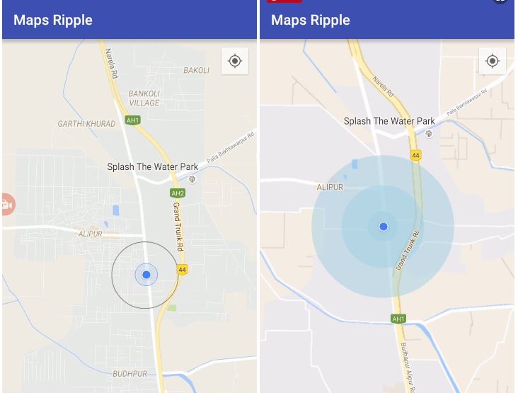 Google Maps Animations