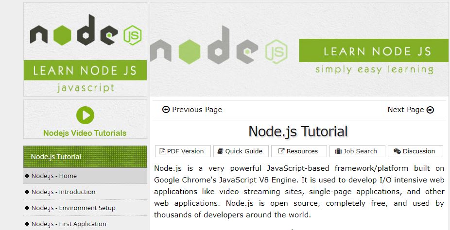  Best NodeJS Getting Started Tutorials OnAirCode