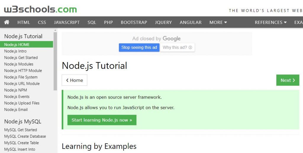 Best NodeJS Getting Started Tutorials - OnAirCode