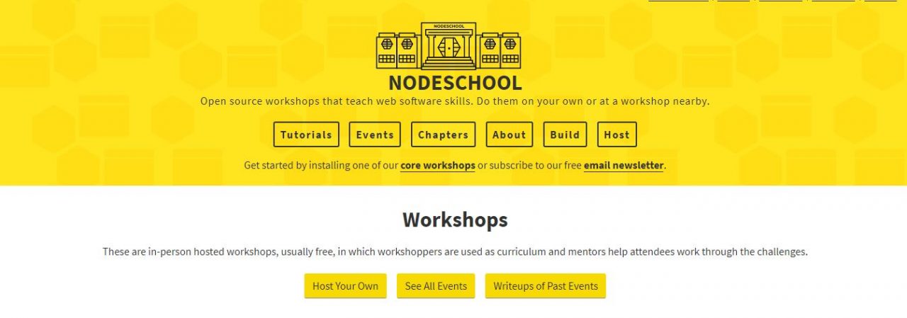 NodeSchool - Best NodeJS Getting Started Tutorials