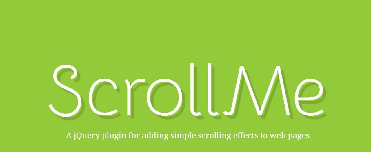 Scroll Me - Best jQuery Scrolling Plugins