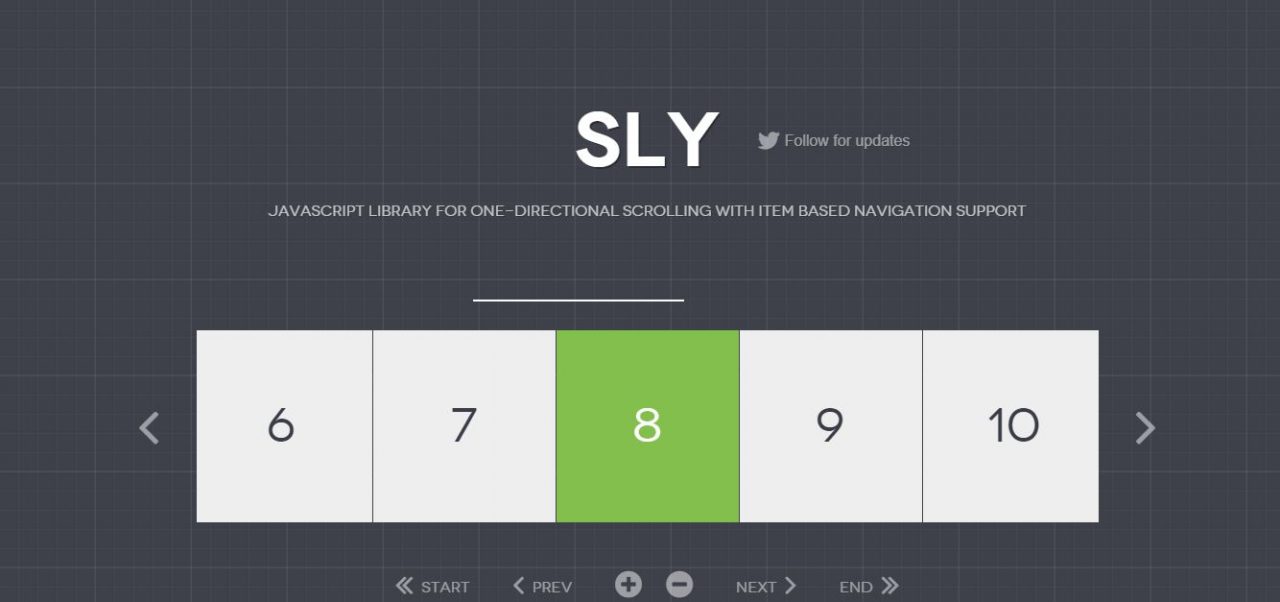 Sly - JavaScript Scrolling Library