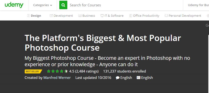 Udemy - Photoshop Course