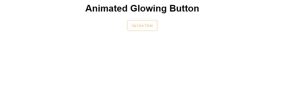 Animated Glowing Button