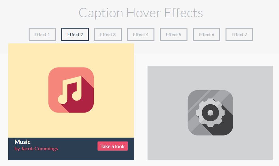 Caption Hover Effect