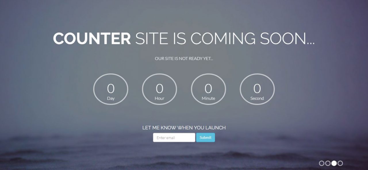 10+ Free HTML5 Coming Soon Templates