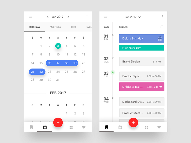 Event Calendar iOS App