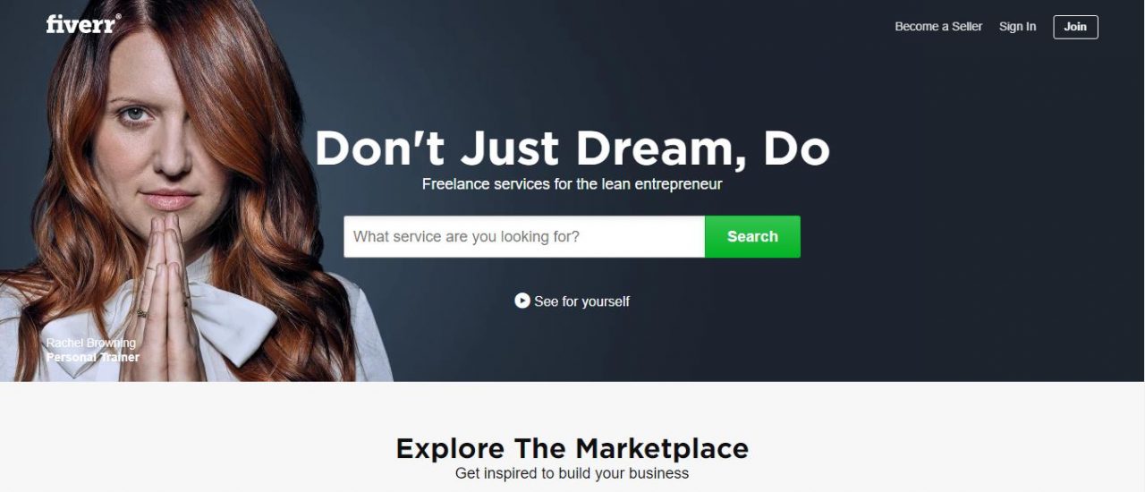 Fiverr - Freelance Service Marketplace - Freelance Sites