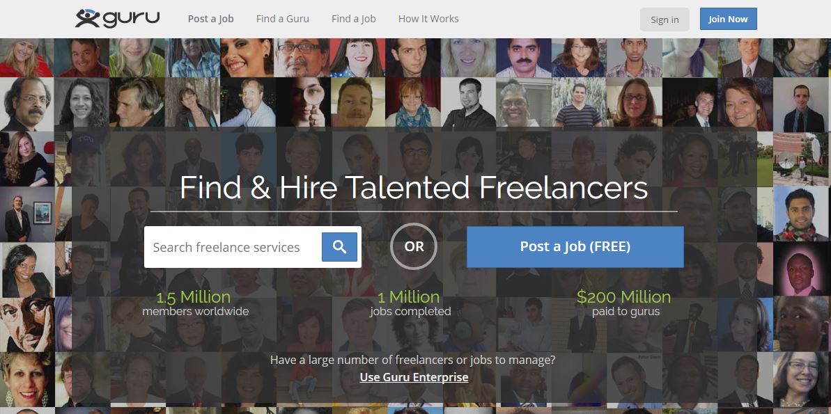 Guru - Find Freelance Jobs