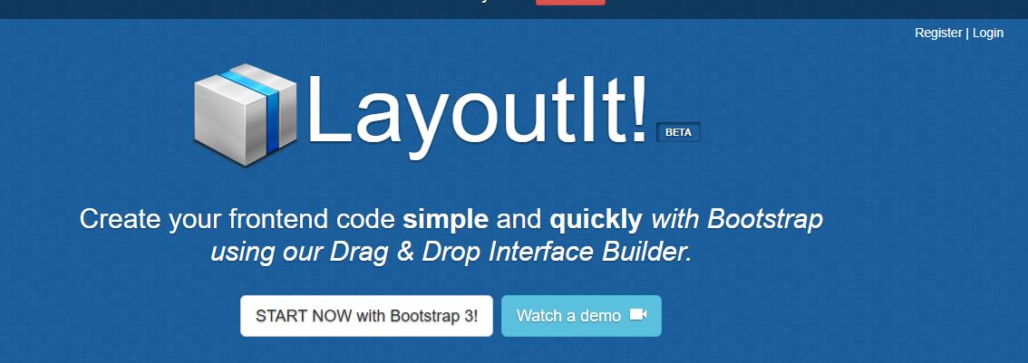 LayoutIt! - Bootstrap Interface Builder