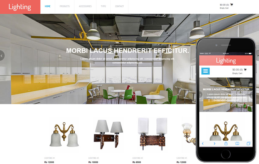 Lighting Ecommerce