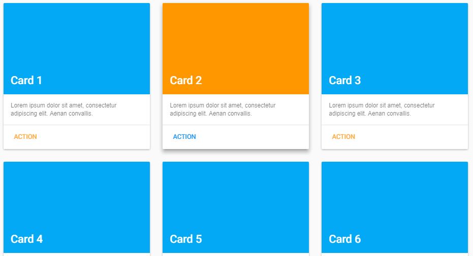 10+ Material Design Card Examples - OnAirCode