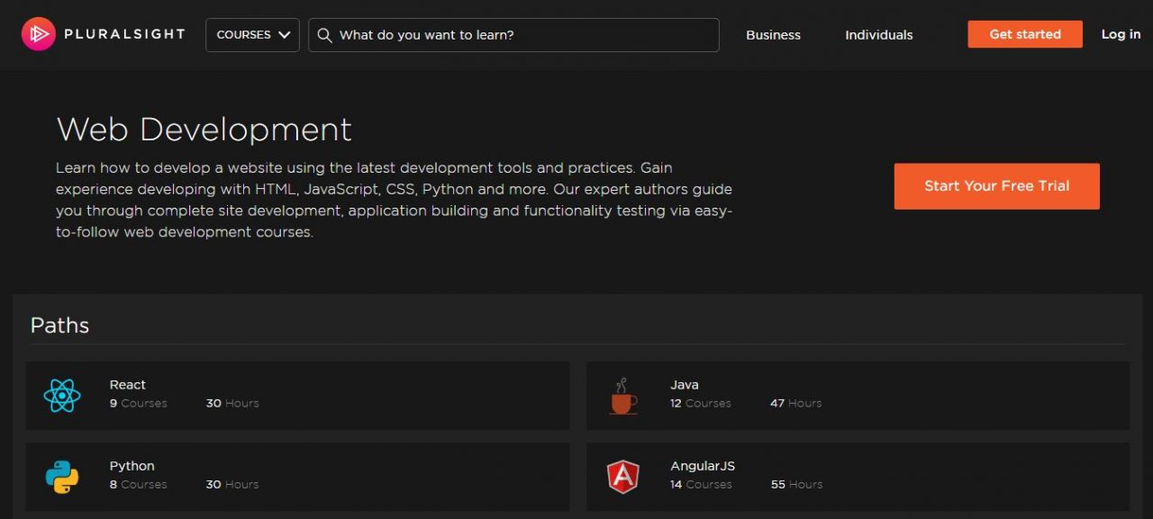 Pluralsite - Best Website to Learn Web Development