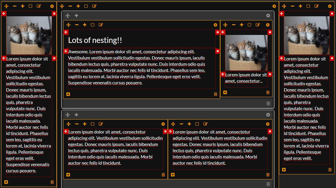 jQuery GridManager