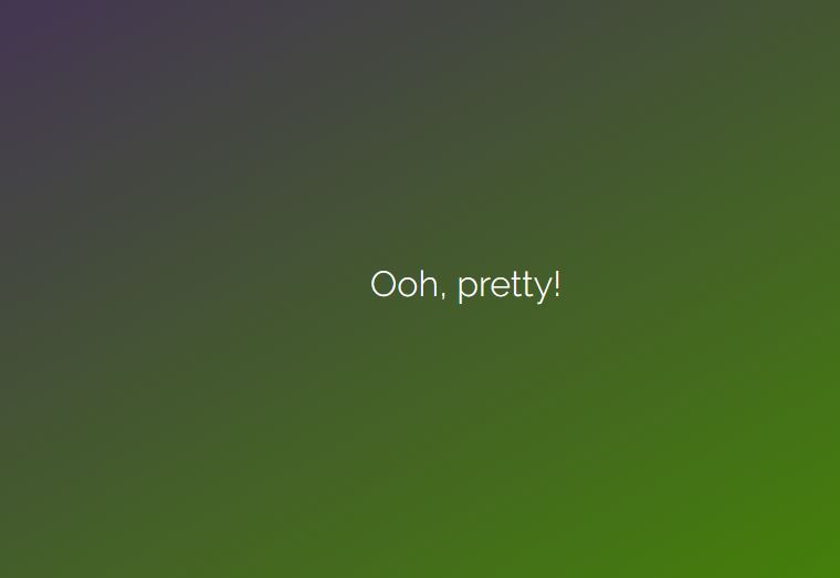 Animated CSS Gradient