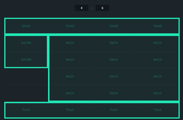 CSS Grid Template Builder