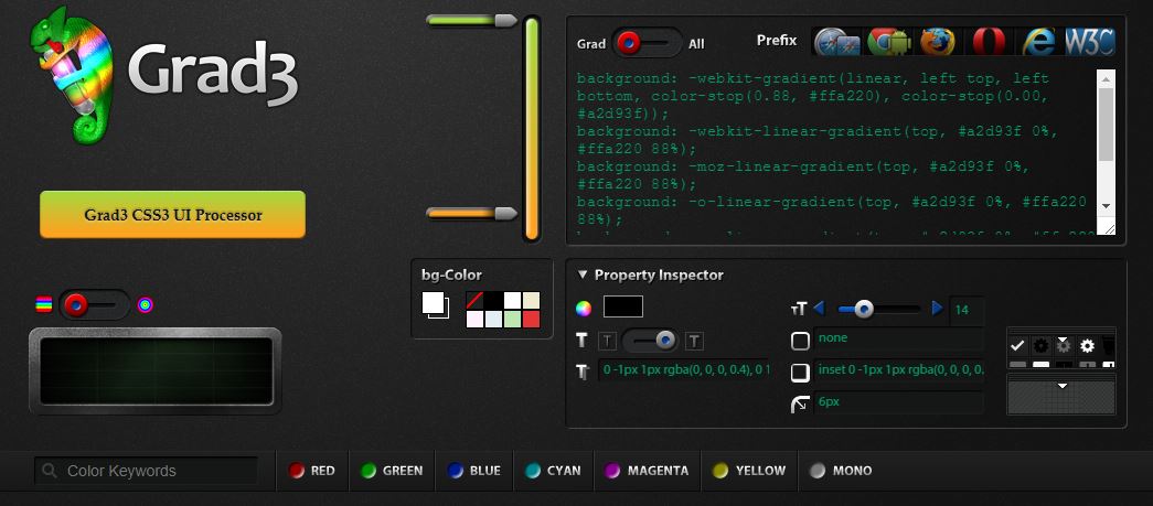 Grad3 CSS Color