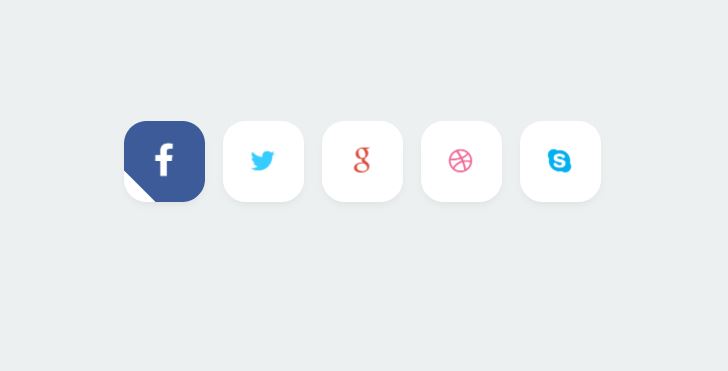 Beautiful Animated Social Icon Hover Effects - OnAirCode