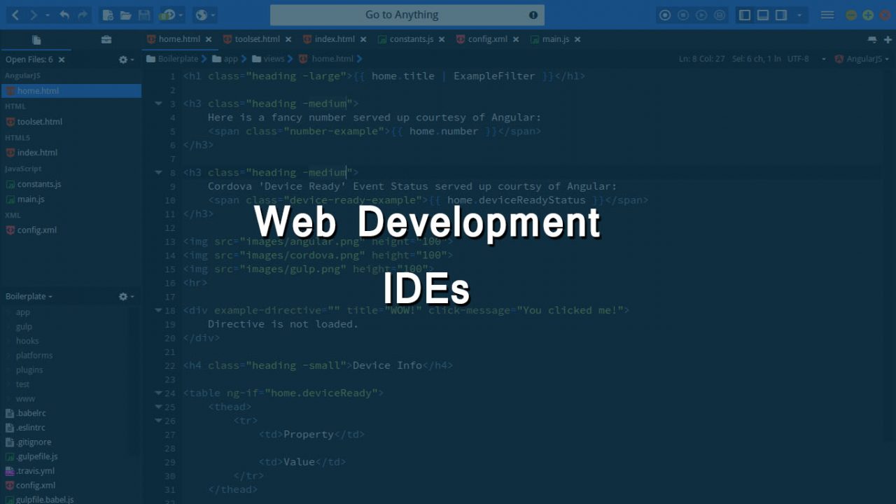 Top 10 Web Development IDEs