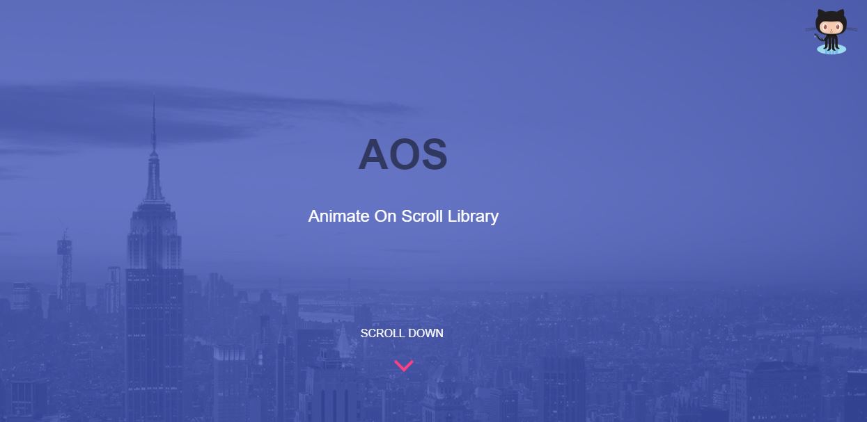 AOS - Animate On Scroll Library