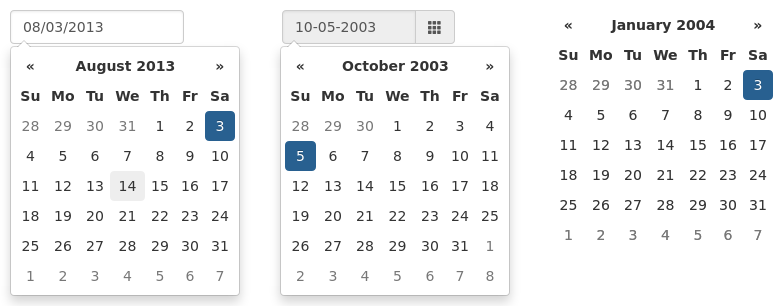 Bootstrap Datepicker