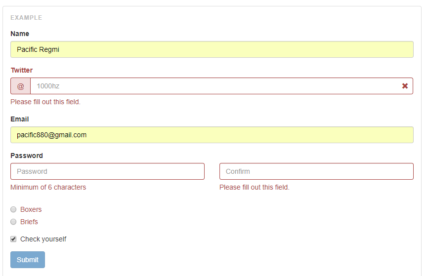 Jquery Form Validation Plugins