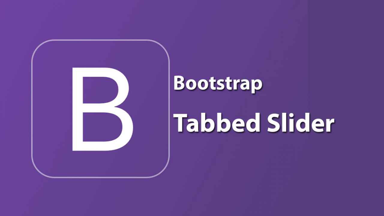Bootstrap Tabbed Slider