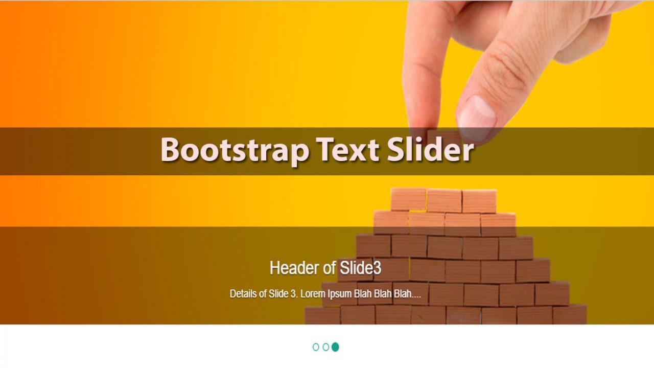 10+ Beautiful Bootstrap Text Slider Snippet