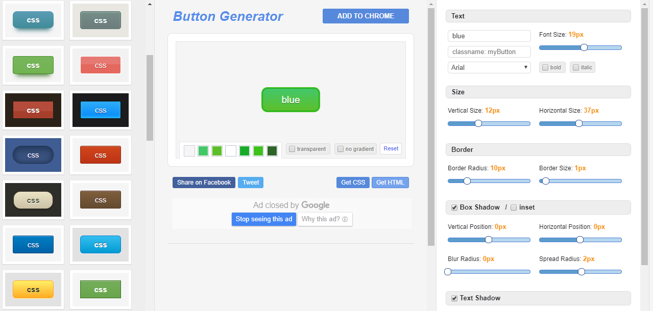 Button Generator