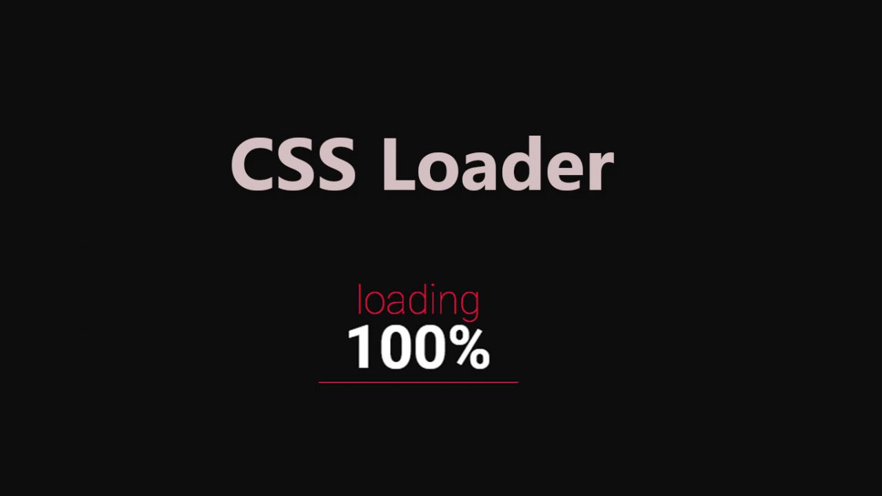 CSS Loader Example Code Snippets