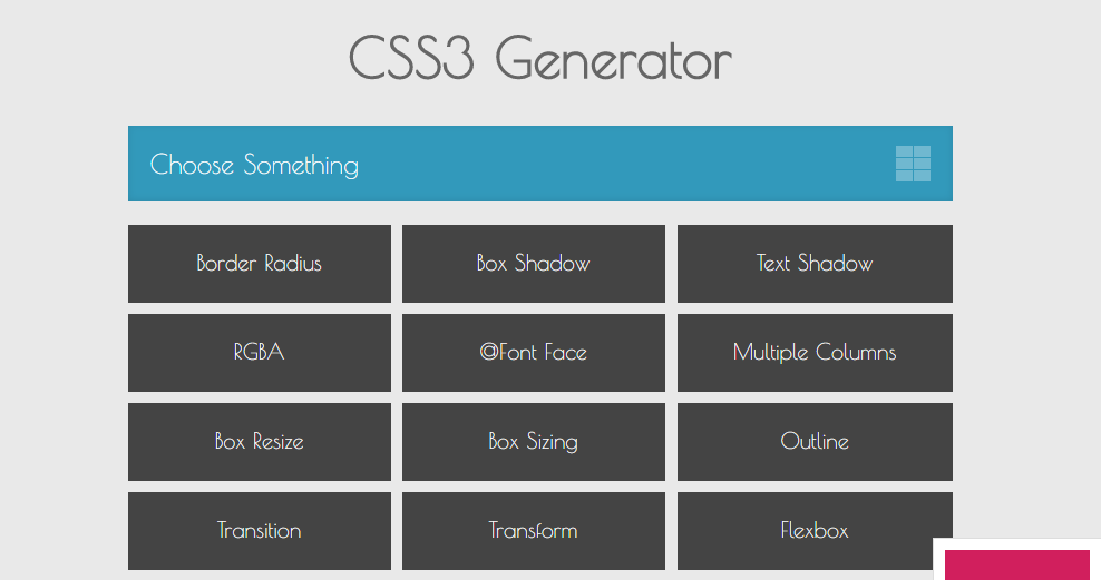 CSS3 Generator