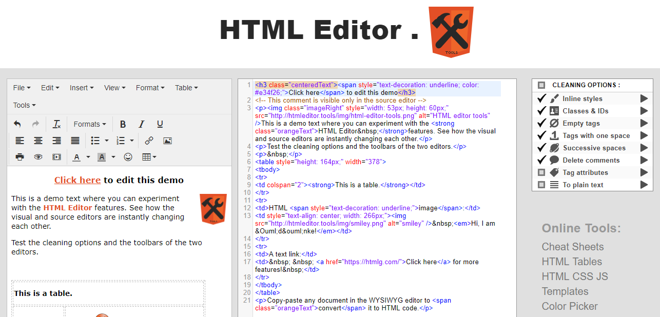 HTML Editor