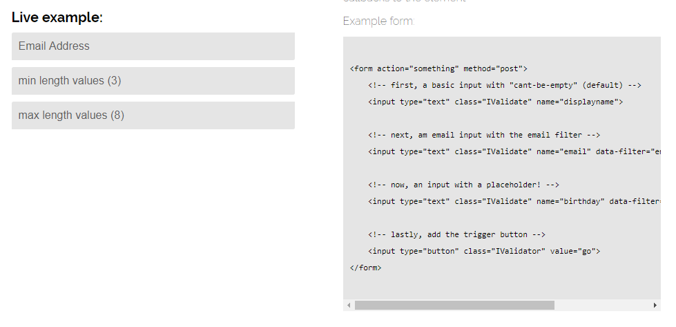 JavaScript Input Validation