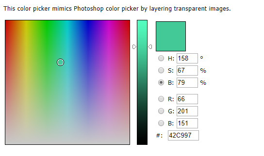 12 Best JavaScript Color Picker Plugins - OnAirCode