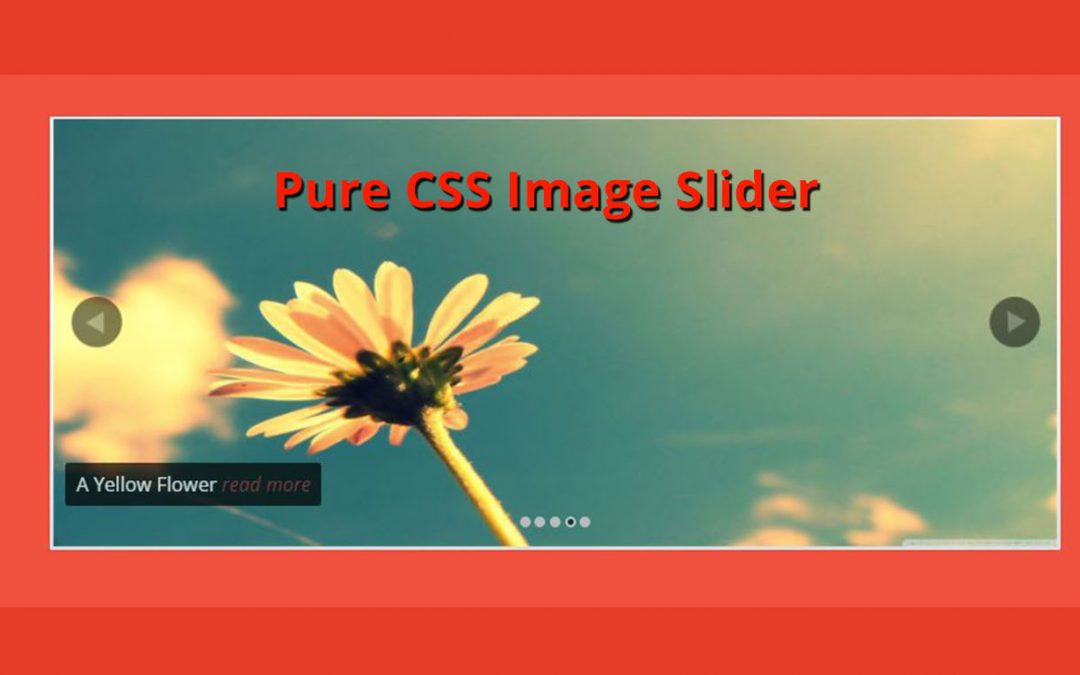 12+ Cool Pure CSS Image Slider - OnAirCode