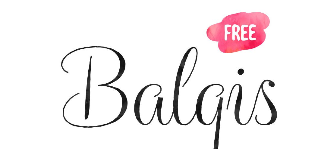 Balqis Free Font